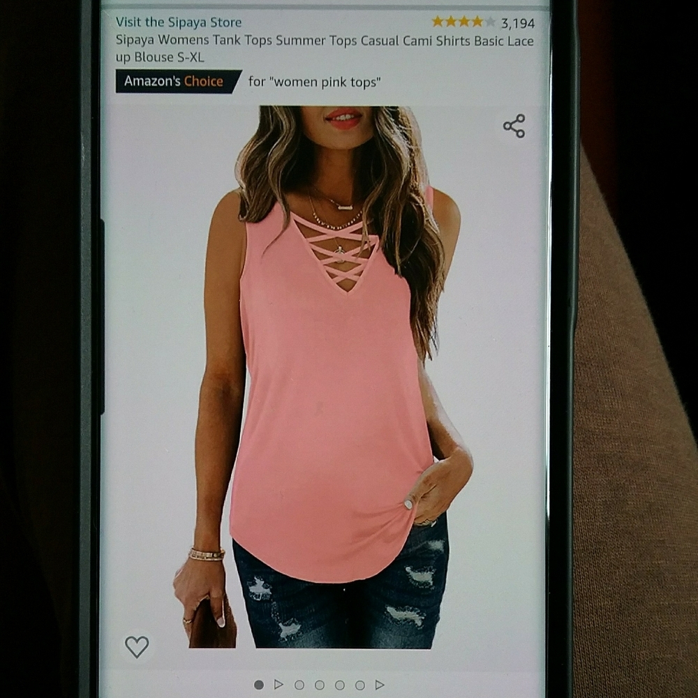 NWOT Sipaya Womens Tank Top